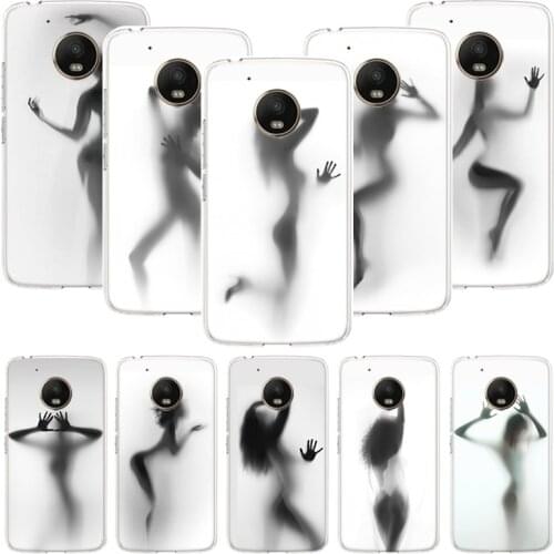 Woman Silhouettes Sexy Lady Girl Phone Case For Motorola Moto G9 G8 G7 G6 G5 E6 E5 E4 Plus Play Power One Action Macro Coque Cov