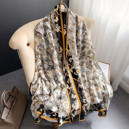 Autumn Winter Scarf for Women Cotton Feeling Large Pashmina Shawl Scarves Lady Hijab Wwraps Female Print Bufanda 2020 New