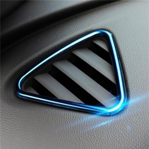 Car accessories For Chevrolet Malibu XL 2016 2017 2018 2019 car Interior AC Air Vent Outlet Cover Trim Decoration styling