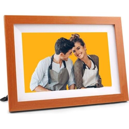 Digital Electronic Photo Album, Wifi Video Picture Player, Contact Screen Digital Photo Frame As a Gift US Plug