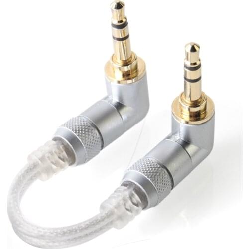 Fiio L17 - Professional 3.5mm Stereo Audio Elbow Cable PCOCC-A aux line