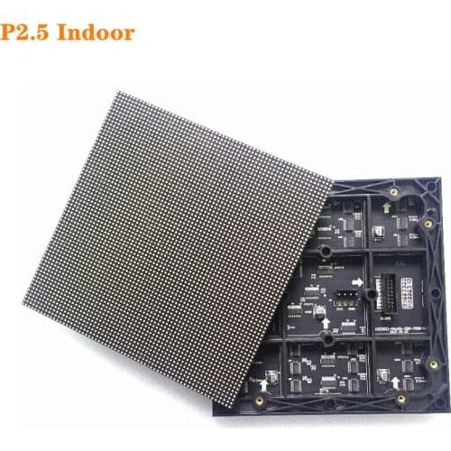HD indoor smd p2.5 led matrix module rgb full color hub75 160X160 P2.5 Indoor 64x64 LED Display Module