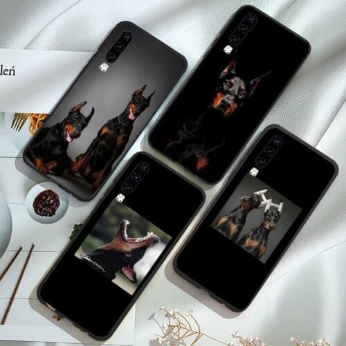 Doberman dog cool Phone Case For Huawei P20 P30 P40 lite Pro P Smart 2019 Mate 10 20 Lite Pro Nova 5t