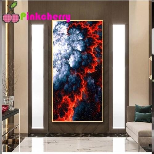 Colorful Clouds abstract 5d Diy diamond painting stitch modern Wall artwork,5d,diamond embroidery mosaic crafts nordic k1193