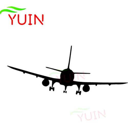 Cool Aircraft, Dazzling and Wonderful, Car Decal, Classic Decoration, PVC Waterproof and Sunscreen Sticker, Customizable Color