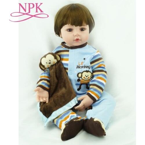 60CM big size reborn toddler boy Lifelike newborn Baby Bonecas Bebe kid toy girl silicone reborn baby dolls soft real