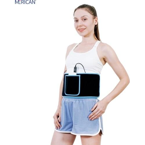 MERICAN Laser Dual Wavelength Far Infrared Lipo Laser Slimming Belt Red Light Therapy Belt Panel Pdt Machine