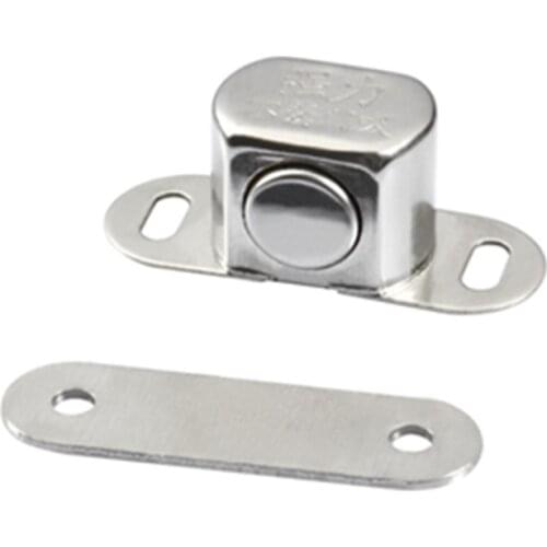 Magnetic Cabinet Catches Magnet Door Stops Hidden Door Closer With Screw For Closet Cupboard Furniture Hardware