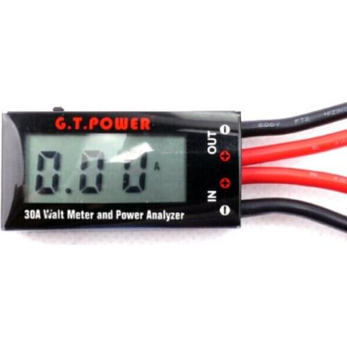 G.T.Power LCD 30A Mini Watt Meter and Power Analyzer