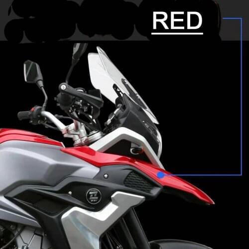 Motorcycle For KY MOTOR 500X ZF 500 GY Beak Nose Cone Extension Front Fender Fairing Front wing 2020