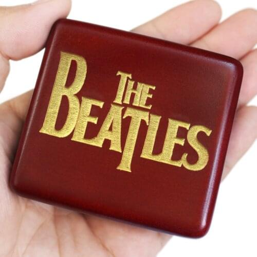 ROSIKING Handmade Wooden LET IT BE Music Boxes birthday Gift For Christmas Birthday Valentines day Children Boys Girls Family