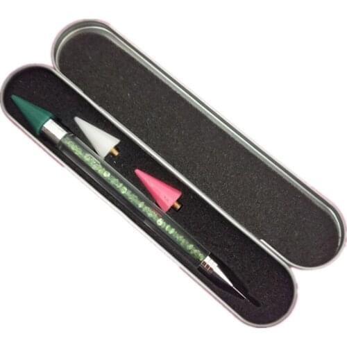 DIY Diamond Painting Pen Tool Accessories Rhinestones Double Head With Replaceable pen tip Diamond Embroidery Point Drill Pen