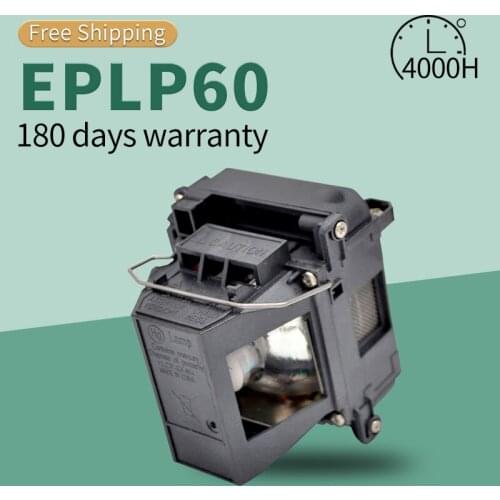 Replacement Projector Lamp ELPL60 V13H010L60 For Epson 425Wi 430i 435Wi EB-900 EB-905 420 425W 905 92 93+ 93 95 96W H383 H383A