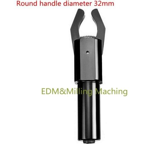 CNC Lathe Machine 32mm Bar Puller Automatic Lathe Feeder Pull Clip Round Handle For Lathe Milling Machine EDM