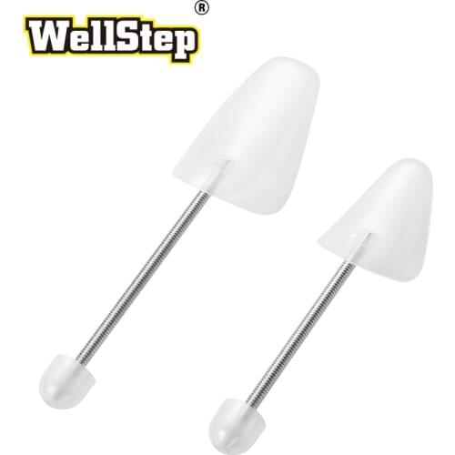 WELLSTEP 1 Pair Shoe Tree Spring Type Shoe Support Mens Ladys Plastic Stretcher Non Crease Wrinkle Deform Shoe Shaper Expander