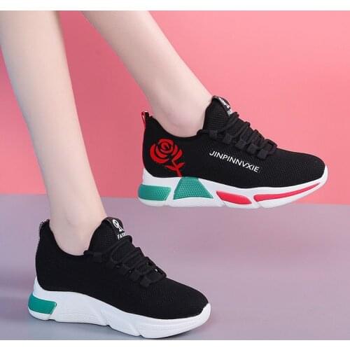 2020 Sneakers Knit Sock Casual Shoes New Arrival Women Vulcanized Shoes Women Breathable Mesh Athletic Shoes Women Basket Femme
