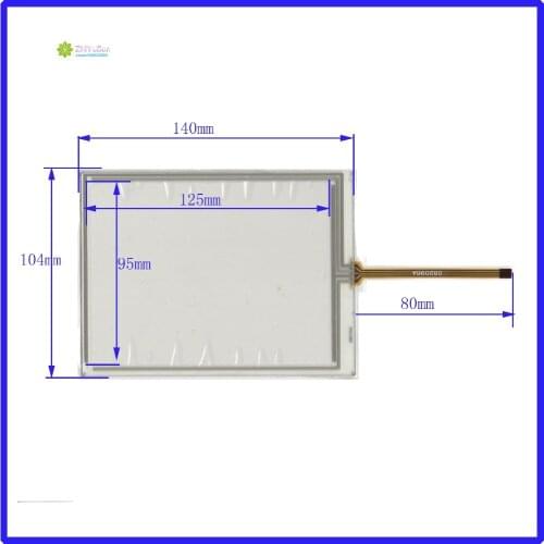 ZhiYuSun 140mm*104mm M6010A 6inch 4 line touch screen panel 140*104 Sensor glass Compabible for GPS CAR