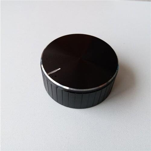 4pcs aluminum plastic knob potentiometer knob 48*20*6mm potentiometer cap Volume knob switch cap for HI-FI amplifier