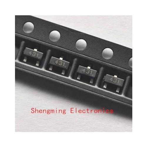 50pcs TL431A TL431 0.5% SOT-23