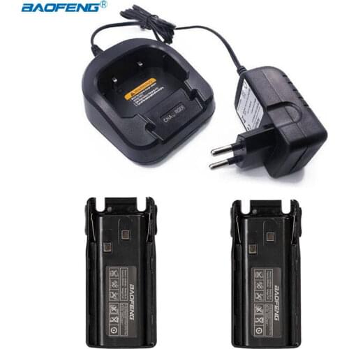 Baofeng UV82 Battery BL-8 7.4V 2800mAh Li-ion Battery + CH-8 AC Charger for UV-82 Plus UV-8D UV-89 UV-82HX UV-82HP Walkie Talkie