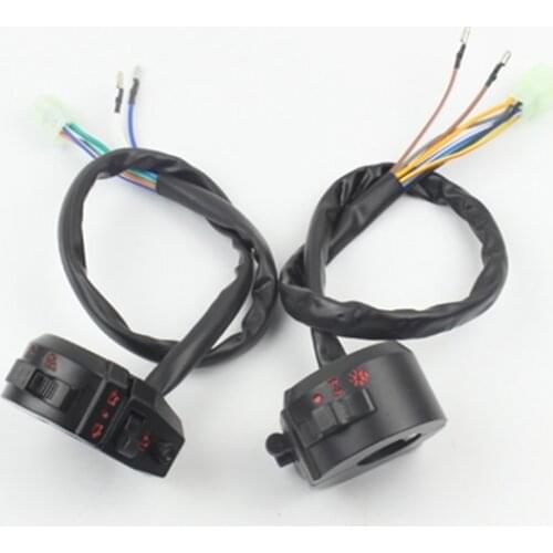 Free shipping for Honda motorcycle parts CG125 horn Start switch assembly ZJ125 cattle total cg 125 handle switch 125cc parts