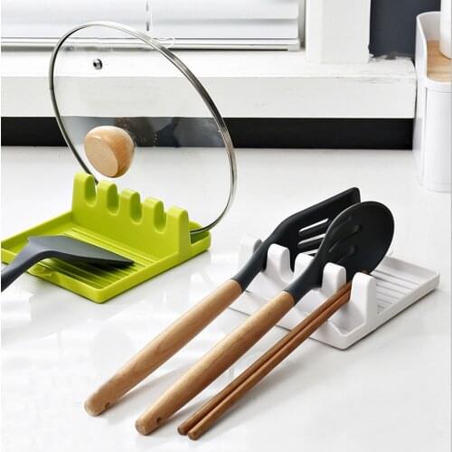Household Spoon Chopstick Rack Pot Multi-function Soup Spoon Cover Rack Restaurant Storage Rack Holder Kitchen Spatula Holder