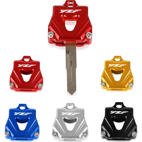 For Yamaha YZF R1 R1M R3 R6S 600R 750R 1000 R6 R15 Motorcycle Accessories CNC Key Cover Cap Creative Products Keys Case Shell