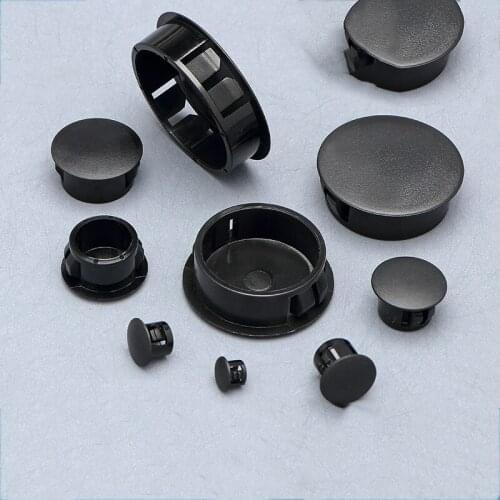 HP black nylon buckle plug hole plug plug stuffy cover plug plastic plug