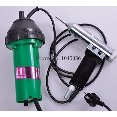 DHL Fast shipping 220V 1000W Plastic Welder Hot Air Gun Welding Heat Gun Hot Air Gas Pistol+1 heat element+10meter welding rods