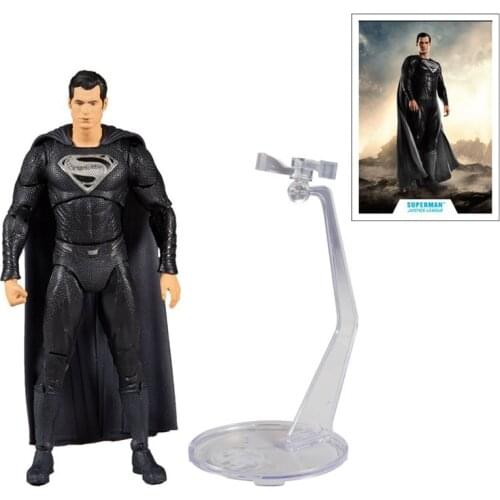 Original 7-Inch Mcfarlane Toys Dc Multiverse 2021 Zack Snyders Justice League Superman Action Figure Model Collection Toy Gift