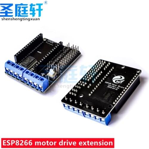 ESP8266 WiFi Motor Drive Expansion Board L293D ESP12E Lua IoT Smart Car