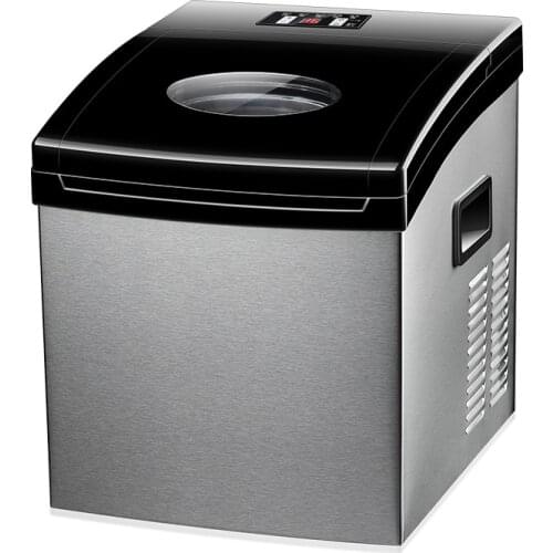 24kg commercial ice machine tea shop bar ktv large ice machine small household automatic ice cubes