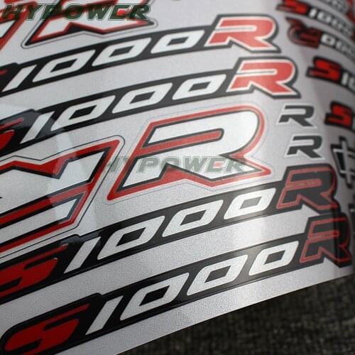 Motorcycle LOGO REFLECTIVE Stickers Decals for BMW S1000R S1000 R 2020