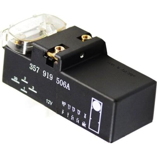 3A0919506 Engine Cooling Fan Control Switch Relay Module for Volkswagen Jetta Golf Passat 1.9L 2.0L 2.8L