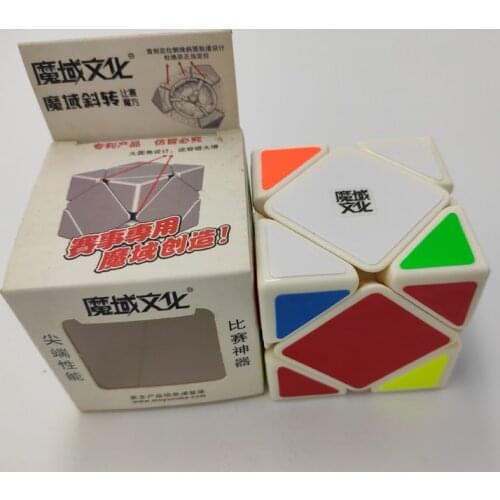 Moyu Skewby White cubo magico Twist Puzzle Educational Toy Drop Shipping