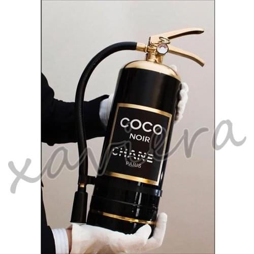 Xaviera 5D Diy Diamond Painting Full Round Drill Mosaic Embroidery Fashion Fire Extinguisher Rhinestone Cross Stitch Accessories