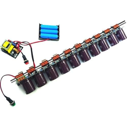 Ten-level electromagnetic gun diy kit