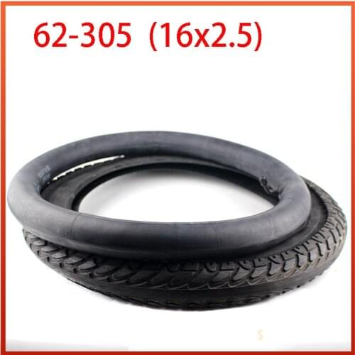 Suitable for electric bicycle boy bicycle schwin convertible tricycle 16x2.516 * 2.5 electric bicycle tire