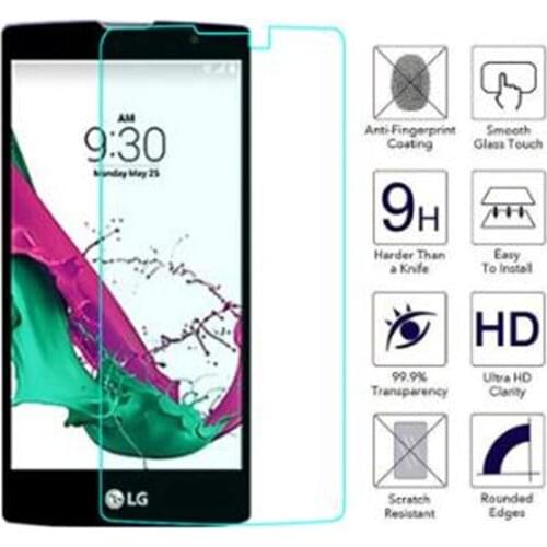 Anti-Shock Screen Protector 2.5D Round Edge 9H 0.26MM Thickness Tempered Glass For LG G4c G4 Mini H525N H520Y H522Y Magna LTE
