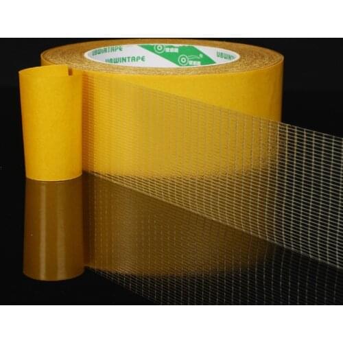 20M Mesh High Viscosity Transparent Double-sided Grid Tape Glass Grid Fiber Adhesive Tape