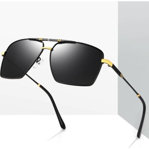 Vintage Discoloration Mens Sunglasses Polarized UV400 Driving Fishing Sun Glasses Eyeglasses Gafas Oculos De Sol Masculino 2020