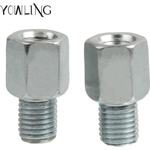 M8 M10 Reaview Mirrors Bolt Adapter hand thread Convertor Screw For YAMAHA YZF R1 R6 R3 R25 Tmax 500 530 MT07 MT09 FZ6R FZ8 Z900