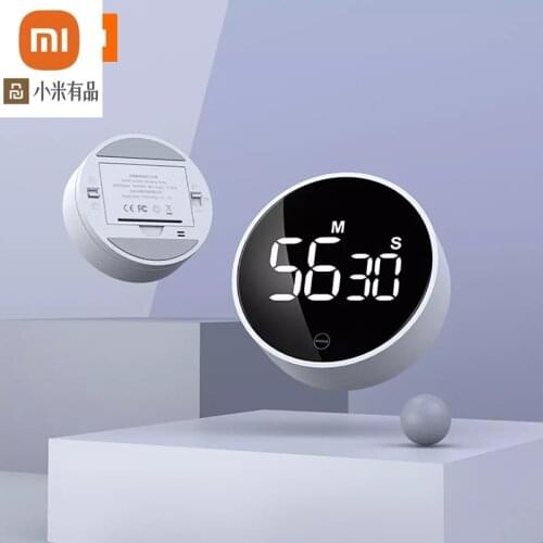 Youpin youpin miiiw Rotating timer brightness adjustable magnetic LED digital display simple kitchen alarm clock