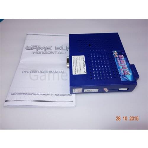 High quality Classical games ELF 750 in 1 board for CGA monitor and LCD VGA horizontal monitor