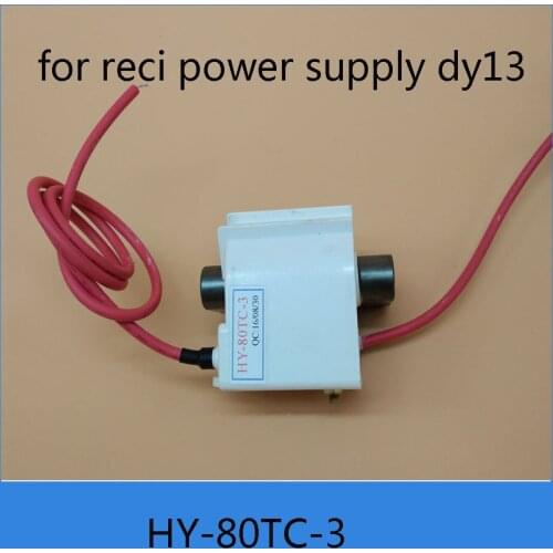 High voltage transformer HY-80TC-3 for co2 laser power supply 100w Reci DY13 of laser engraving machine