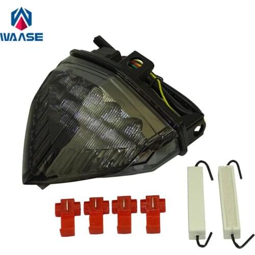 Waase For Honda CBR600F CBR 600F Anno 2011 2012 2013 2014 2015 E-Mark Rear Tail Light Brake Turn Signals Integrated LED Light