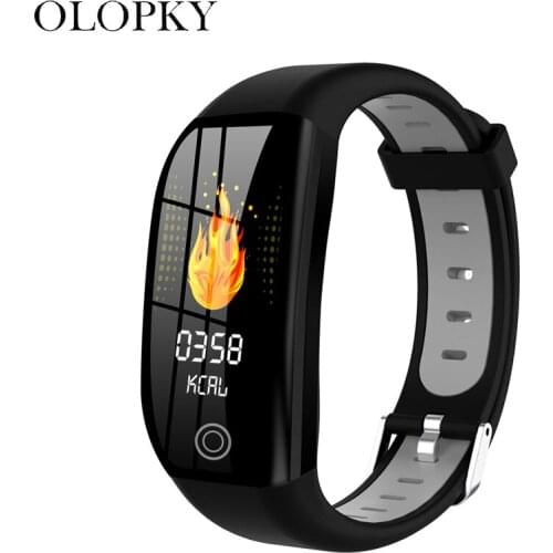 1.14 Inch Sports Fitness Waterproof Blood Pressure Smart Bracelet GPS Tracker Heart Rate Pedometer Sleep Monitoring Android IOS
