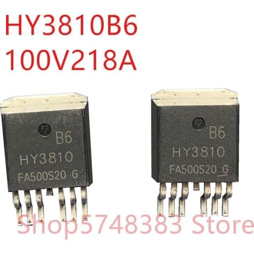 10PCS/LOT 100% new original HY3810B6 HY3810 100V 218A TO-263-6 MOS tube
