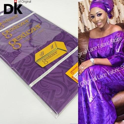 5 Yards Guinea Bazin Riche Gextczer 2021 New African 100% Cotton Nigeria Original Bazin Riche Brocade Clothes Dress Many Colour