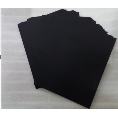 50-100 Sheets Wholesale! High quality A5 A4 Thick Black Paper Paperboard Cardboard Card Blank 400gsm DIY Card Making